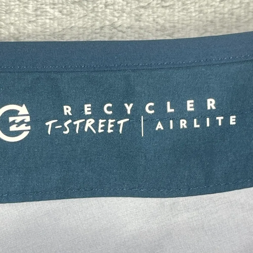 Billabong Board Shorts Men 31 Blue T-Street Airlite Recycler Sunset Stripe Surf